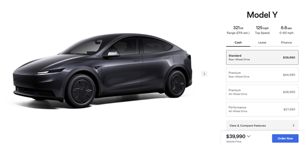 外观、配置全公布！特斯拉正式发布廉价版Model 3/Y 铁粉吐槽：价格太失望了