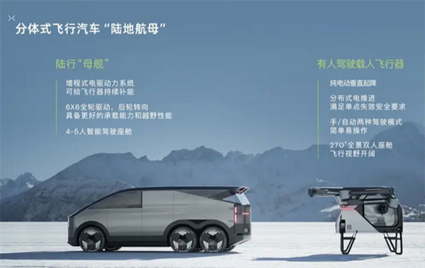 全球首家!小鹏飞行汽车量产工厂试产 首台“陆地航母”飞行器下线